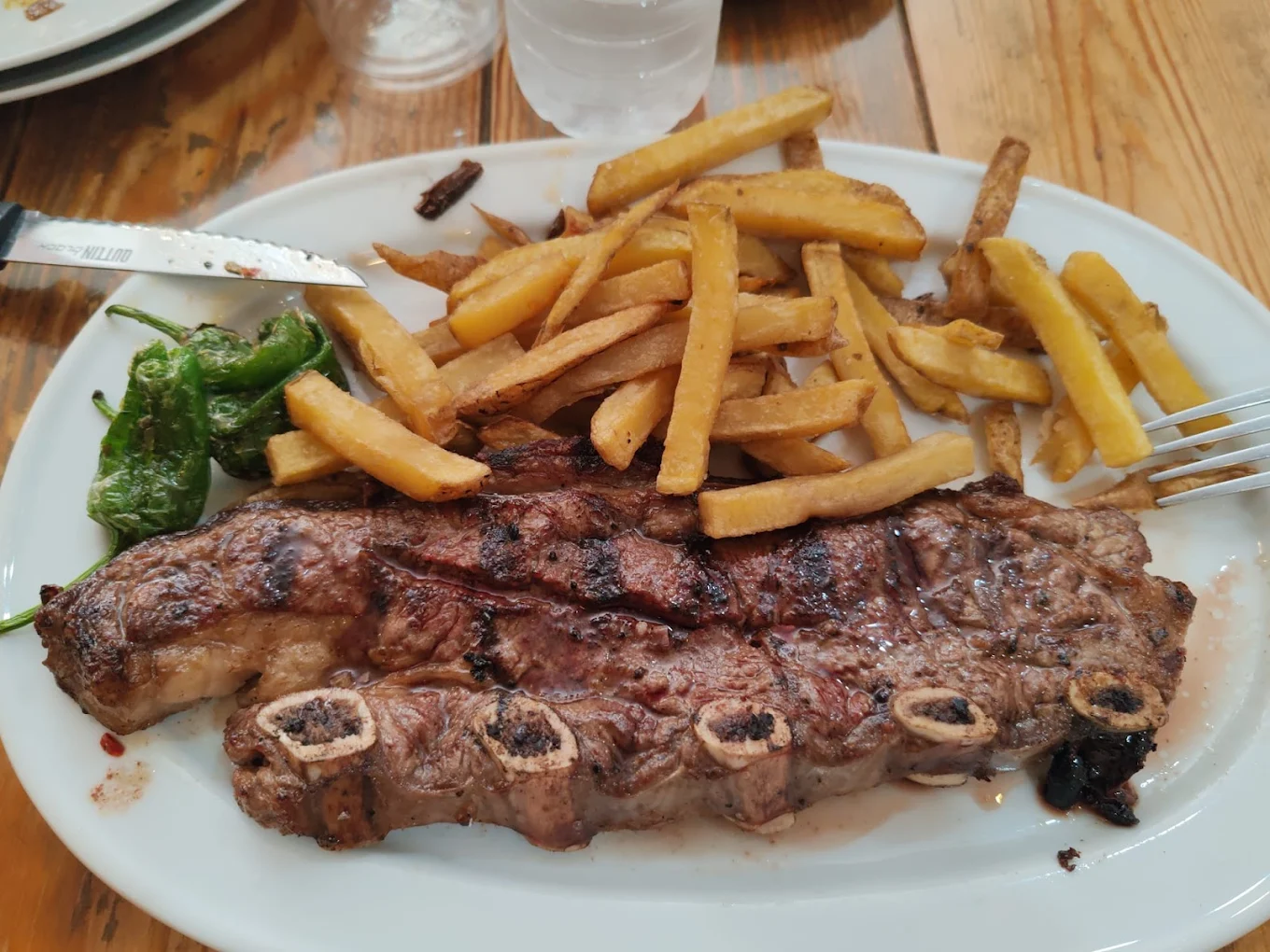Entraña a la parrilla